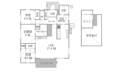 プラン１間取り