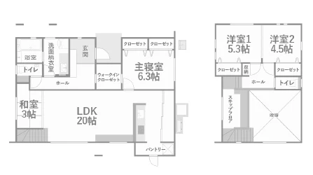 プラン２間取り